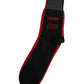 Dolce & Gabbana Black Nylon DG Logo Mid Calf Men Socks