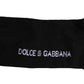 Dolce & Gabbana Black Cotton DG Logo Mid Calf Men Socks