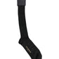 Dolce & Gabbana Black Viscose Logo Over The Calf Socks