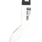Dolce & Gabbana White Stretch OR VINCIT OMNIA Mid Calf Socks