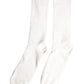 Dolce & Gabbana White Cotton Solid Mid Calf Men Socks