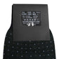 Dolce & Gabbana Black Polka Dots Cotton Mid Calf Socks