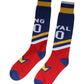Dolce & Gabbana Multicolor Cotton Stretch Over Calf Socks