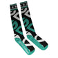 Dolce & Gabbana Multicolor Cotton Stretch Over Calf Socks