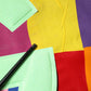 Dolce & Gabbana Multicolor Cotton Full Zip Men Biker Jacket