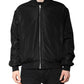 Dolce & Gabbana Black Long Sleeves Full Zip Bomber Jacket