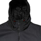 Dolce & Gabbana Black Polyester DG Hooded Full Zip Jacket