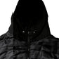 Dolce & Gabbana Black Hooded Parka Coat Winter Jacket