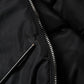 Dolce & Gabbana Black Hooded Parka Coat Winter Jacket