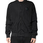 Dolce & Gabbana Black Nylon Logo Full Zip Bomber Jacket