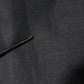 Dolce & Gabbana Black Linen Single Breasted Men Coat Blazer