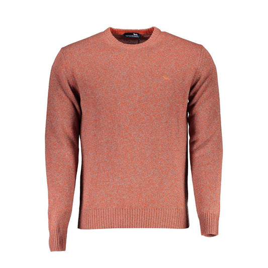 Harmont & Blaine Red Wool Men Sweater Mens Sweater