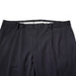 Dolce & Gabbana Black Wool Mid Waist Dress Pants