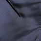 Dolce & Gabbana Dark Blue Silk Double Breasted Shirt