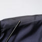 Dolce & Gabbana Dark Blue Silk Double Breasted Shirt