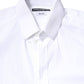 Dolce & Gabbana White Cotton GOLD Dress Formal Collared Shirt