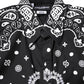 Dolce & Gabbana Black White Bandana MARTINI Casual Shirt