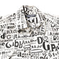 Dolce & Gabbana White Black Logo MARTINI Men Casual Shirt