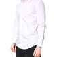 Dolce & Gabbana White MARTINI Cotton Men Formal Dress Shirt