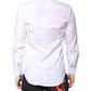 Dolce & Gabbana White MARTINI Cotton Men Formal Dress Shirt