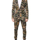 Dolce & Gabbana Multicolor TAORMINA Single Breasted 2 Piece Suit