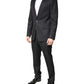 Dolce & Gabbana Dark Gray Wool Single Breasted 2 Piece Suit