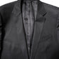 Dolce & Gabbana Dark Gray Wool Single Breasted 2 Piece Suit