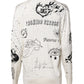 Dolce & Gabbana White Logo Angel Print Women Pullover Sweater