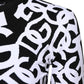 Dolce & Gabbana Black White Logo Print Women Pullover Sweater