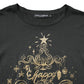Dolce & Gabbana Black Cotton Round Neck Short Sleeve T-shirt