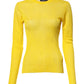 Dolce & Gabbana Yellow Polyester Women Pullover Top Sweater