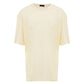 Corneliani Yellow Linen T-Shirt