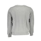 North Sails Gray Cotton Men Sweater Mens Sweater