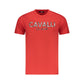 Cavalli Class Red Cotton Men T-Shirt