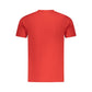 Cavalli Class Red Cotton Men T-Shirt
