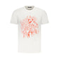 Cavalli Class White Cotton Men T-Shirt
