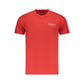 Cavalli Class Red Cotton Men T-Shirt