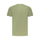 Cavalli Class Green Cotton Men T-Shirt