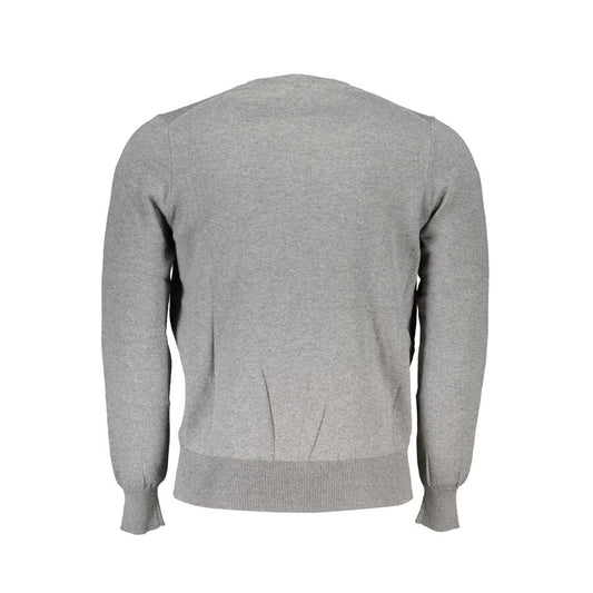 North Sails Brown Cashmere Men Sweater Mens Sweater
