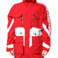 Dolce & Gabbana Red White Nylon Full Zip Windbreaker Jacket
