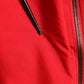 Dolce & Gabbana Red White Nylon Full Zip Windbreaker Jacket