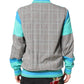 Dolce & Gabbana Multicolor Plaid Full Zip Windbreaker Jacket