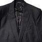 Dolce & Gabbana Black MARTINI Wool Formal 3 Piece Suit