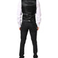 Dolce & Gabbana Black Wool Single Breasted 3 Piece Suit