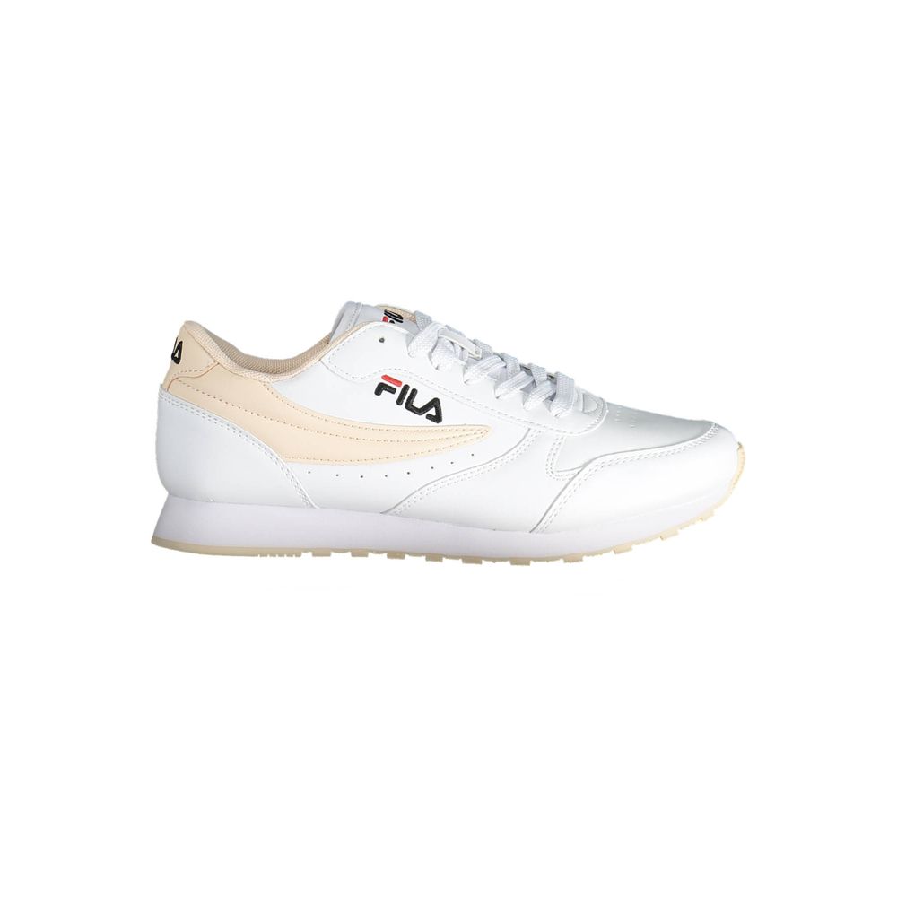 Fila White Polyethylene Sneaker