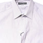 Dolce & Gabbana White Striped Cotton GOLD Long Sleeves Shirt