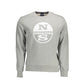 North Sails Gray Cotton Men Sweater Mens Sweater