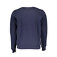 North Sails Blue Cotton Men Sweater Mens Sweater