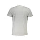 Cavalli Class Gray Cotton Men T-Shirt