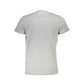 Cavalli Class Gray Cotton Men T-Shirt